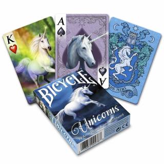Bicycle - Anne Stoke Unicorns Playing Cards (karty)