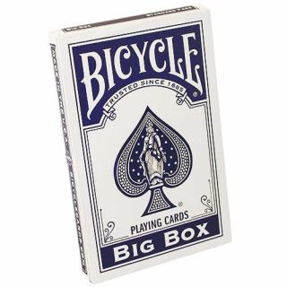 Bicycle BIG - Rider Back (modré) (karty)