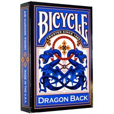 Bicycle - Dragon Blue (karty)