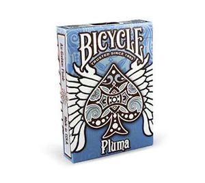 Bicycle - Pluma (modré) (karty)