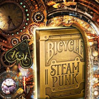 Bicycle Steampunk - Zlaté (karty)