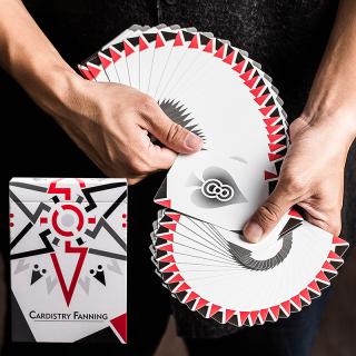 Cardistry Fanning Playing Cards - White Edition (karty)