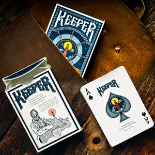 Keeper Playing Cards - BLUE (karty)