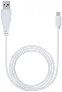 Dátový kábel micro USB typ-C 1m predĺžený konektor (USB kábel typ C pre odolné telefóny)
