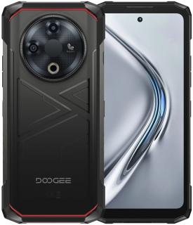 Doogee Fire 6 čierny (Odolný mobil s termokamerou, batéria 10400mAh, RAM 6GB+10GB, pamäť 256GB, HD+ displej 6.56 , 50MPix, funkcia powerbanky)