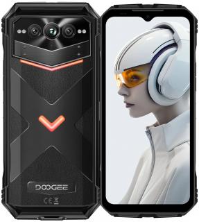 Doogee V Max Plus 5G 16GB/512GB čierny (Batéria 22000mAh, nočné videnie, RAM 16GB+20GB, pamäť 512GB, FullHD+ displej 6.58 , 200MPix, NFC)