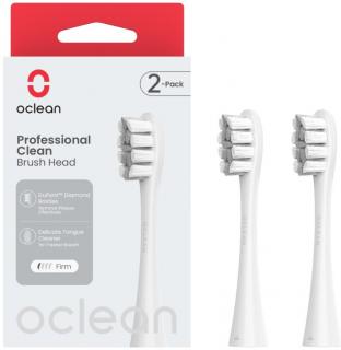 Náhradné hlavice Oclean P1C10 grey 2ks (Náhradné kefky Xiaomi Oclean X Pro)