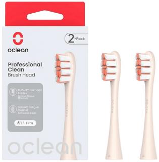 Náhradné hlavice Oclean P1C8 gold 2ks (Náhradné kefky Xiaomi Oclean X Pro)