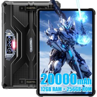 Oukitel RT8 12GB/256GB čierny (OUKTA109b1, odolný 4G tablet s nočný videním, RAM 6GB+6GB, pamäť 256GB, FullHD displej 11 , 48MPix, NFC, batéria 20000mAh)