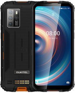 Oukitel WP10 čiernooranžový (Odolný 5G mobil, 8-jadro, RAM 8GB, pamäť 128GB, FullHD+ displej 6.67 , 48MPix, NFC, 8000mAh)