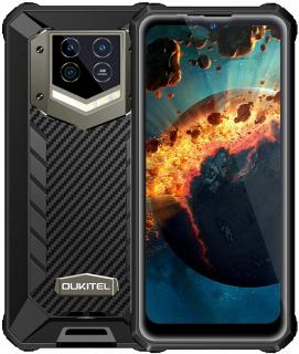 Oukitel WP15 čierny (Obrovská batéria 15600mAh, odolný 5G mobil, 8-jadro, RAM 8GB, pamäť 128GB, HD+ displej 6.52 , 48MPix, NFC)