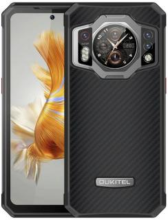 Oukitel WP21 čierny (Odolný mobil s 2 displejmi a nočným videním, RAM 12GB, pamäť 256GB, FullHD+ displej 6.78 , 64MPix, NFC, 9800mAh)