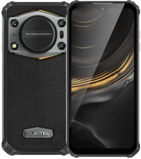 Oukitel WP22 čierny (Odolný mobil so silným reproduktorom, nočným videním, RAM 8GB, pamäť 256GB, FullHD+ displej 6.58 , 48MPix, NFC, 10000mAh)