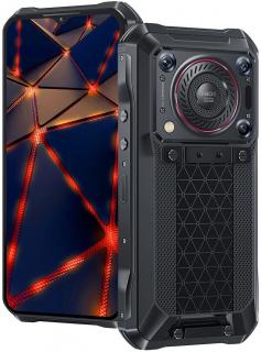 Oukitel WP33 PRO čierny (Obrovská batéria 22000mAh a silný reproduktor 136dB, odolný mobil s nočným videním, RAM 8GB, pamäť 256GB, FullHD+ displej 6.6 , 64MPix, NFC)