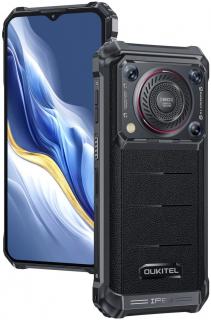 Oukitel WP36 Pro čierny (Odolný mobil, RAM 6+18GB, pamäť 256GB, HD+ displej 6.52 , 13MPix, NFC, 10600mAh, funkcia powerbanky)