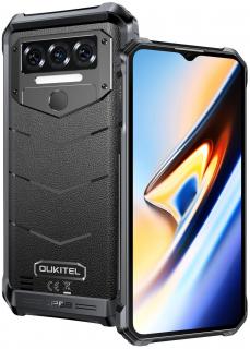 Oukitel WP38 čierny (Odolný 4G mobil na dve sim karty, RAM 6GB+6GB, pamäť 256GB, HD+ displej 6.52 , 13MPix, NFC, 10600mAh)