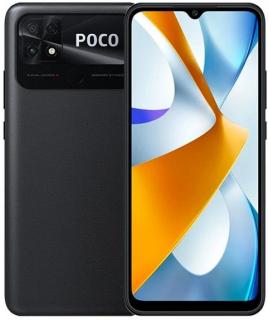 Poco C40 4GB/64GB čierny (Dual Sim, 8-jadro, RAM 4GB, pamäť 64GB, HD+ displej 6.71 , 13MPix, 6000mAh)