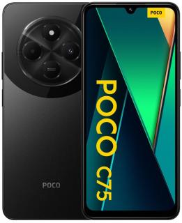 Poco C75 8GB/256GB čierny (Dual Sim, 4G internet, 8-jadro, RAM 8GB, pamäť 256GB, HD+ displej 6.88 , 50MPix, NFC, 5160mAh)