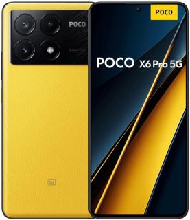 Poco X6 PRO 5G 12GB/512GB žltý (Dual Sim, 5G internet, 8-jadro, RAM 12GB, pamäť 512GB, FullHD+ AMOLED displej 6.67 , 64MPix, NFC, 5000mAh)