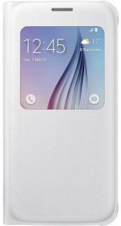 Púzdro Samsung EF-CG920PW biele (Ochranný otvárací obal Galaxy S6 (EF-CG920PW))