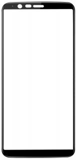 Tvrdené sklo OnePlus 5T - čierny rám (Ochranné sklo OnePlus 5T)