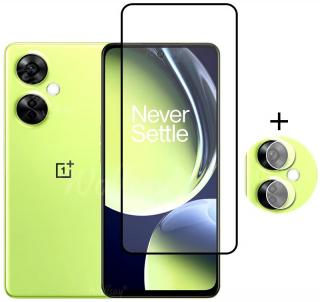 Tvrdené sklo OnePlus Nord CE3 Lite + sklo fotoaparátu (Ochranné sklo pre OnePlus Nord CE 3 Lite)