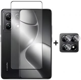 Tvrdené sklo Xiaomi 14T Pro + sklo fotoaparátu (Ochranné sklo Xiaomi 14T)