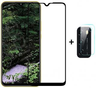 Tvrdené sklo Xiaomi Poco M3 + sklo fotoaparátu (Ochranné sklo Poco M3)