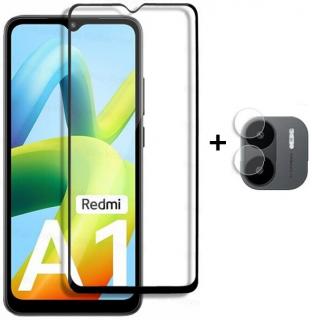 Tvrdené sklo Xiaomi Redmi A1 + sklo fotoaparátu (Ochranné sklo Redmi A1+)