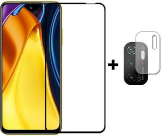 Tvrdené sklo Xiaomi Redmi Note 10 5G + sklo fotoaparátu (Ochranné sklo Xiaomi Poco M3 Pro 5G)