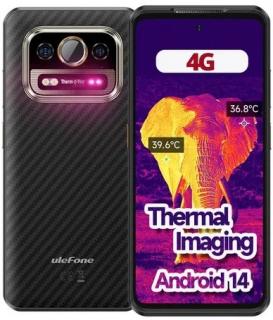 Ulefone Armor 25T čierny (Odolný mobil s termokamerou a nočným videním, RAM 6GB, pamäť 256GB, FullHD+ displej 6.78 , 50MPix, NFC, 6500mAh)