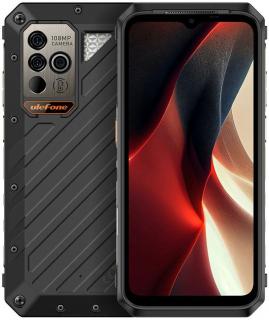 Ulefone Power Armor 18 Ultra čierny (Odolný 5G mobil s teplomerom, RAM 12GB, pamäť 512GB, FullHD+ displej 6.58 , 108MPix, NFC, 9600mAh)