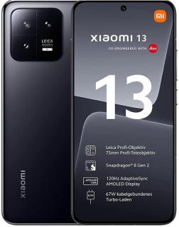 Xiaomi 13 5G 8GB/256GB čierny (Dual Sim, 5G internet, 8-jadro, RAM 8GB, pamäť 256GB, FullHD+ AMOLED displej 6.36 , Leica 50MPix, NFC, 4500mAh)