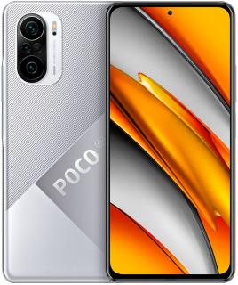 Xiaomi Poco F3 8GB/256GB Global strieborný (Dual Sim, 5G internet, 8-jadro, RAM 8GB, pamäť 256GB, FullHD+ AMOLED displej 6.67 , 48MPix, NFC, 4520mAh)