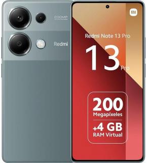 Xiaomi Redmi Note 13 Pro 4G 8GB/256GB zelený (Dual Sim, 4G internet, 8-jadro, RAM 8GB, pamäť 256GB, FullHD+ AMOLED displej 6.67 , 200MPix, 5000mAh)