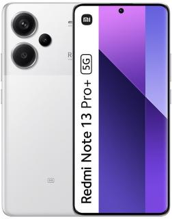 Xiaomi Redmi Note 13 Pro+ 5G 12GB/512GB (s adaptérom) biely (Dual Sim, 5G internet, 8-jadro, RAM 12GB, pamäť 512GB, FullHD+ AMOLED displej 6.67 , 200MPix, NFC, 5000mAh)