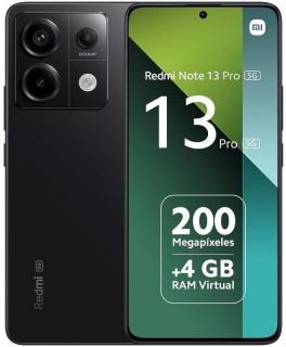 Xiaomi Redmi Note 13 Pro 5G 8GB/256GB čierny (Dual Sim, 5G internet, 8-jadro, RAM 8GB, pamäť 256GB, FullHD+ AMOLED displej 6.67 , 200MPix, NFC, 5100mAh)
