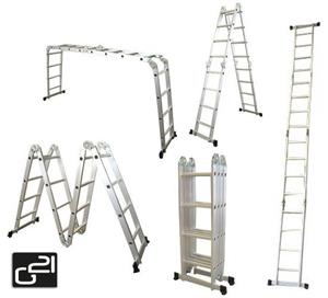 Hliníkový rebrík G21 GA-SZ-4x3-3,7M multifunkční (Hliníkový rebrík G21 GA-SZ-4x3-3,7M multifunkční)