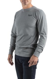 MILWAUKEE HT LS vel. XL - sivá (hybridné pracovné tričko s dlhým rukávom, sivé - nevyhrievané)