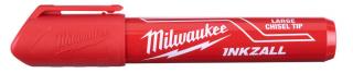 MILWAUKEE INKZALL™ značkovač s plochým hrotom L - červený (INKZALL™ značkovač)