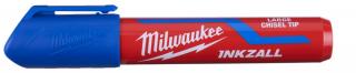 MILWAUKEE INKZALL™ značkovač s plochým hrotom L - modrý (INKZALL™ značkovač)