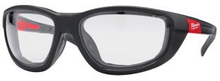 MILWAUKEE ochranné okuliare Premium s tesnením bezfarebné (ochranné okuliare Premium s tesnením)