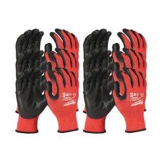 MILWAUKEE pracovné rukavice odolné proti prerezaniu - stupeň 3 (pracovné rukavice odolné proti prerezaniu - balenie)