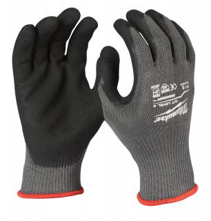 MILWAUKEE pracovné rukavice odolné proti prerezaniu - stupeň 5 (pracovné rukavice odolné proti prerezaniu)