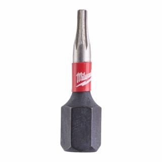 MILWAUKEE skrutkovací bit TX BO7 25 mm SHOCKWAVE™  (skrutkovací bit TORX® BO, 2 ks v blistri)