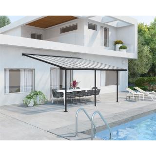 Palram - Canopia Sierra 5400 antracit 3 x 5,46 (Hliníková montovaná pergola. Farba antracit.)