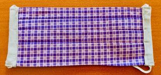 Textilné ochranné rúško (pánske) (2-vrstvové bavlnené ochranné rúško)