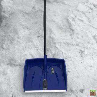 Ergonomická lopata na sneh Ergometal modrá (Lopata na zimnú)