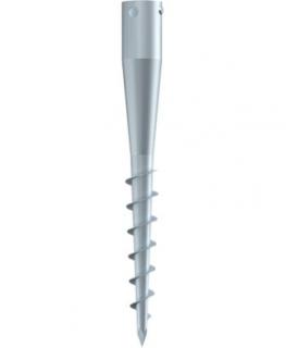 Zemná skrutka KSF G 68x550-1xM8 (Zemný vrut Krinner KSF G)