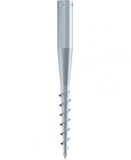 Zemná skrutka KSF G 68x650-1xM8 (Zemný vrut Krinner KSF G)